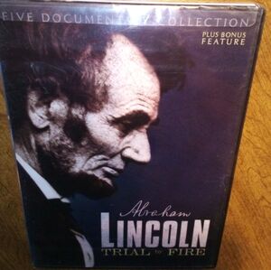 Abraham Lincoln Trial By Fire Document./Feature Film 2012 Mill Creek DVD Sealed